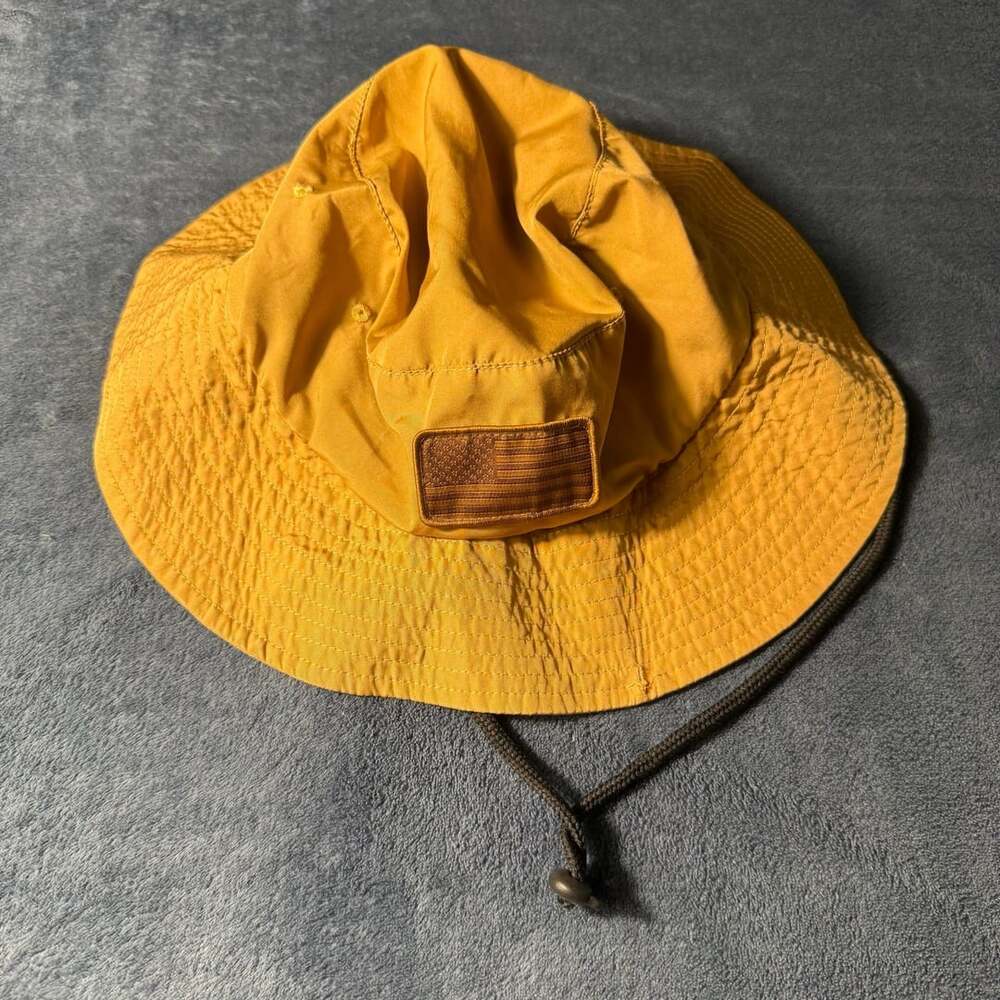 Highland Originals Bucket Hat OS Yellow US Flag